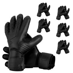Luvas ajustáveis do goleiro do futebol, Luvas do treinamento do futebol, Proteção dos dedos, pulso, bola - Image 4