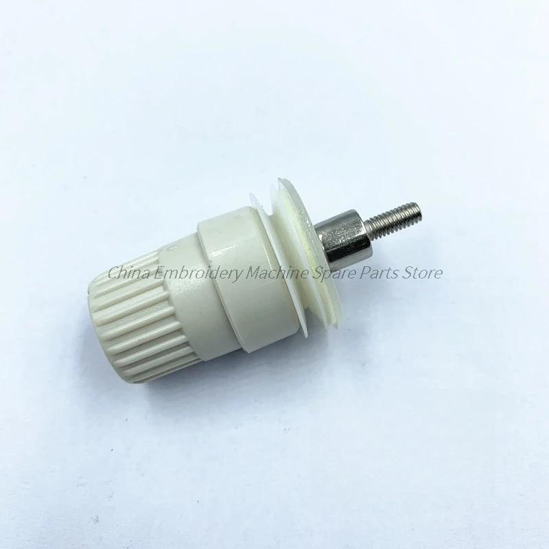 1 pçs linha pinça linhas braçadeira caixa de alarme ajuste rosca primavera computador máquina bordado acessórios - Image 1