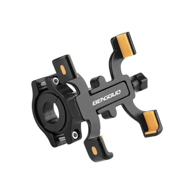 Suporte de Alumínio para Telefone de Bicicleta: Ideal para Veículos Elétricos