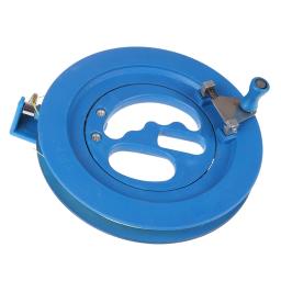 Carretel plástico do pipas do ABS, enrolamento azul do aperto com 150m linha, 16cm - Image 3