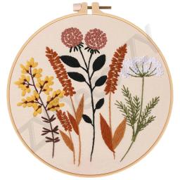 Cross Stitch Embroidery Kits, Hoop Frame, Hoop, Anéis, Suprimentos, Racks, Handmade, Artesanato de bricolage, Habilidade, Costura manual, Kits - Image 6