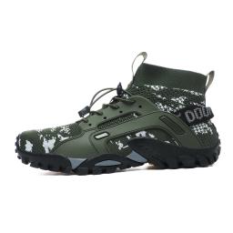 Sapatos de água descalços de cano alto, botas de montanha Trekking, tênis antiderrapantes, resistente ao desgaste ao ar livre - Image 4
