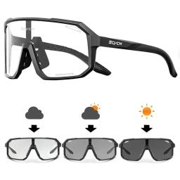 Óculos de ciclismo fotocromáticos, óculos de sol fotocromáticos para homens e mulheres, mountain bike, estrada, nova bicicleta, esportes ao ar livre, caminhadas - Image 1