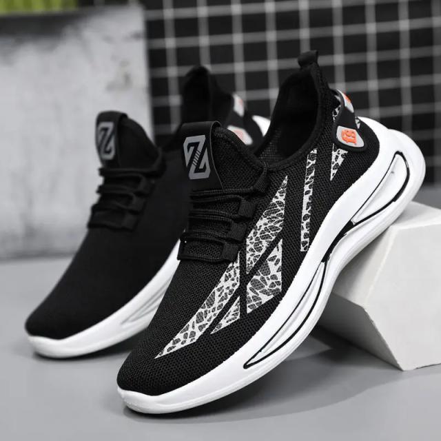 Sapatos Masculinos: Tênis de Corrida Respirável e Confortável para Atividades ao Ar Livre