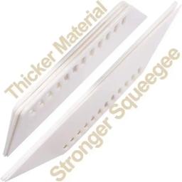Raspador De Plástico Trapezoidal, Putty Board Rasping Tool, Raspador Fino, Decoração Do Painel De Parede, Ferramentas De Construção, Ferramentas Manuais, 3Pcs - Image 3