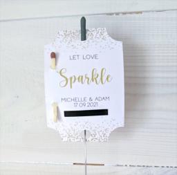 Personalizado Sparkler Tags, Favores Do Casamento, Sparklers De Casamento, Festa, Aniversário, Noivado, Personalizado, 50Pcs - Image 5
