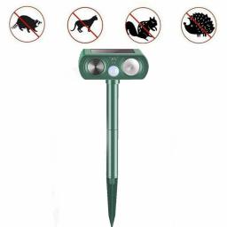 Ultrasonic Solar Power Animal Repeller, Impermeável dissuasor, Espantalho para gato e cão, Outdoor Garden Supplies - Image 6