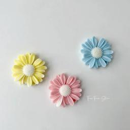 Silicone Daisy Scented Candle Mold, Sabonete Aromaterapia, Vela Flor DIY, Handmade Making Kit - Image 5