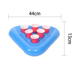 Chapéu inflável da cerveja pong crianças brinquedo flutuante pong jogo para piscina fontes do partido praia brinquedos infláveis gigante cerveja pong jogar - Image 6