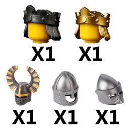 Armas Medievais do Soldado Militar para Menino, Mini Bloco de Construção, Espada, Axe, Capacete, Arco, Flecha, Rei, Acessórios Figure, Presente Toy, K013 - Image 2