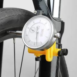 Indicador de discagem de instalação portátil de bicicleta, mini ferramenta de ajuste de roda, conjunto de roda aplicável de ajuste triplo, ferramentas de jantes de bicicleta mtb - Image 1