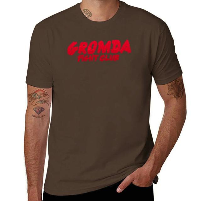 Camisa Masculina GROMDA FIGHT Club - Nova Edição de Camiseta Gráfica Exclusiva