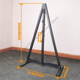 Equipamento De Aperto De Fitness Storage Rack, Space Saving Holder, Parede, Vertical, Multifuncional, Instalações Desportivas, Place Stand, Ginásio de Casa - Image 3