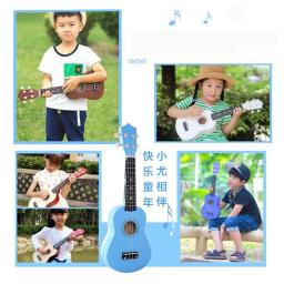 Ukulele soprano de 21 polegadas para iniciantes Hawaii guitarra de quatro cordas + corda + instrumento musical de picareta - Image 5