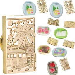 Selo esculpido em vários níveis para selagem de envelope, selo 3D, envelope, cartão, convite de casamento, decoração - Image 1