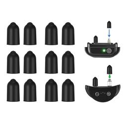 Coleira de choque do cão com pontas de borracha, 12pcs, acessórios do silicone, substituível, condutora, anti casca, coleiras do treinamento - Image 1