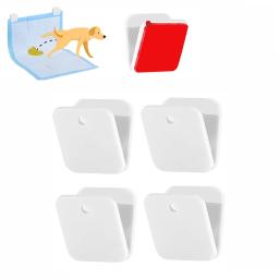 Wall Pee Pad Holder para cães, Almofada de treinamento Potty Clear Dog Pad, Almofada de Pee Pegajosa Invisível, Clipes de parede, 4 pcs, 6pcs - Image 3