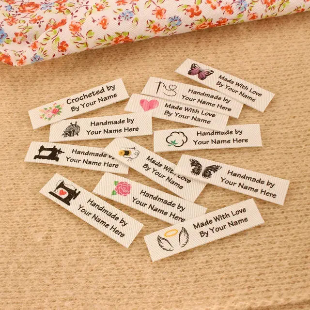 Etiqueta Personalizada para Itens Artesanais com Ferro - Ideal para Roupas e Marcas