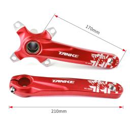 Tanke pedaleira 170mm, coroa de bicicleta oca integrada, 104 bcd, estreita, larga, mtb, coroa, buraco quadrado, manivela - Image 5
