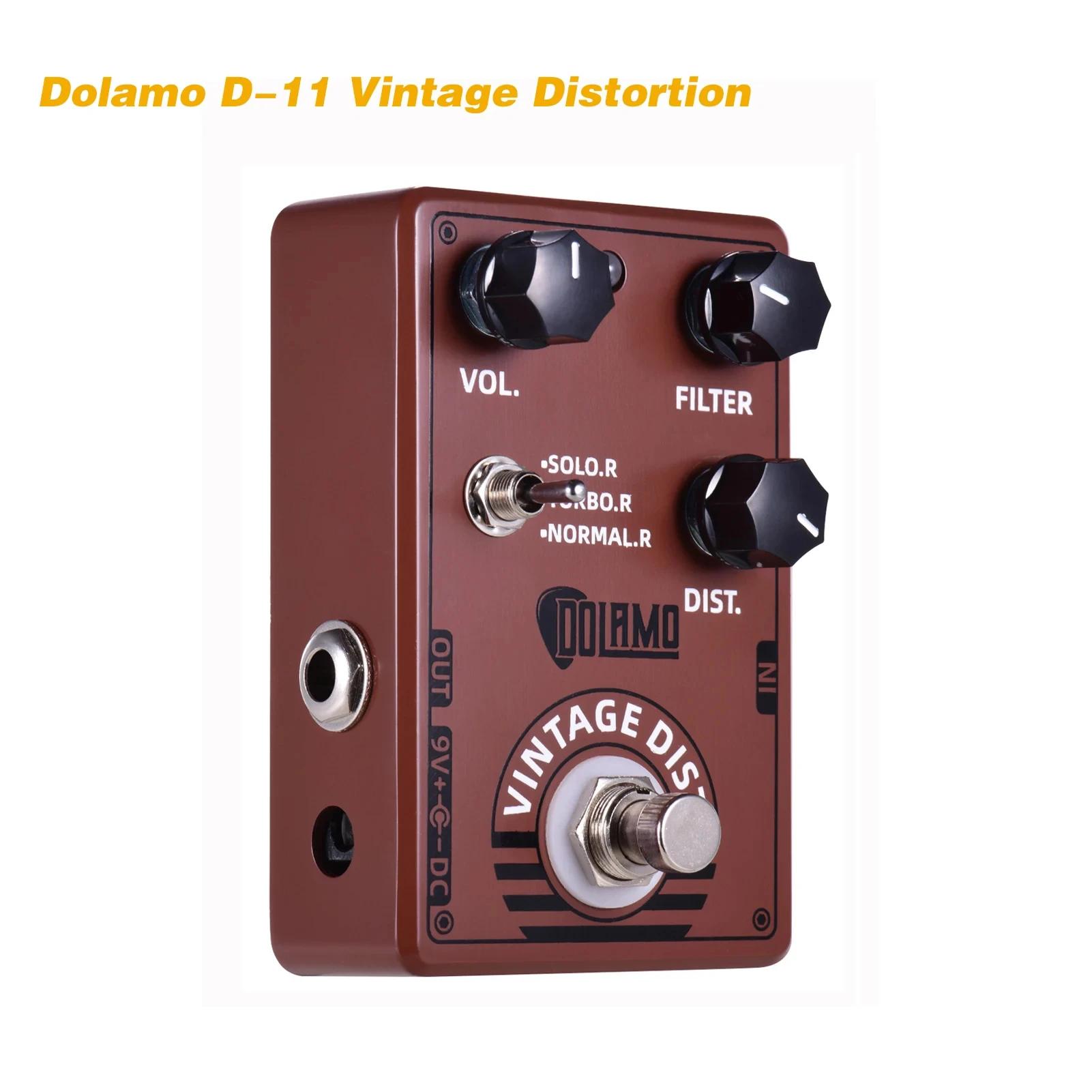 Caline-Dolamo Chubby Comp Delay Pedal Compressor, Pedal de Efeito de Guitarra Elétrica, Fuzz Distorção, Overdrive, Delay, D1-14 Series - Image 1