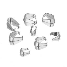 Aço inoxidável Clip Fechos para Fazer Jóias, Pingentes Encantos, Fivela Ganchos, Conectores Colar, Fecho Toggle, Presente DIY, 50Pcs - Image 5
