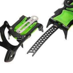 Manganês Aço Escalada Engrenagem Crampons, Ice Grippers, Dispositivo de Tração, Montanhismo, Glacier Travel, 14 Crampons Ponto - Image 5