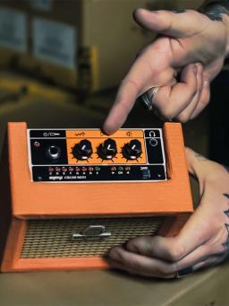 Orange Amplificador para violão Crush Mini 3W portátil com ajuste de ganho/tom para prática ou gravação "silenciosa - Image 6