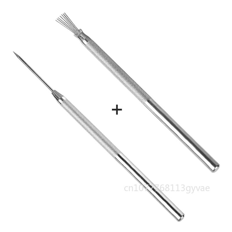 2 pçs/set régua de argila acrílico cerâmica macia polímero argila espessura régua rolo guia ferroviário diy brincos jóias pingente fazendo ferramenta - Image 1