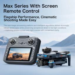 Novo GT8 GPS drone professional versão 8K câmera três eixos PTZ vôo visão controle remoto motor sem escova grande tela controle remoto dobrável drone gift pack - Image 4