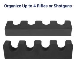 Magnetic Foam Gun Rack, Titular Shotgun, Rifle Barrel Rest, Organizador Seguro, Acessórios de Caça, 4 Slots - Image 3