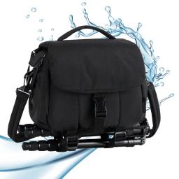Bolsa de viagem para câmera, à prova d'água, leve, capa protetora para câmera com capa de chuva e suporte para tripé, ombro pequeno - Image 1