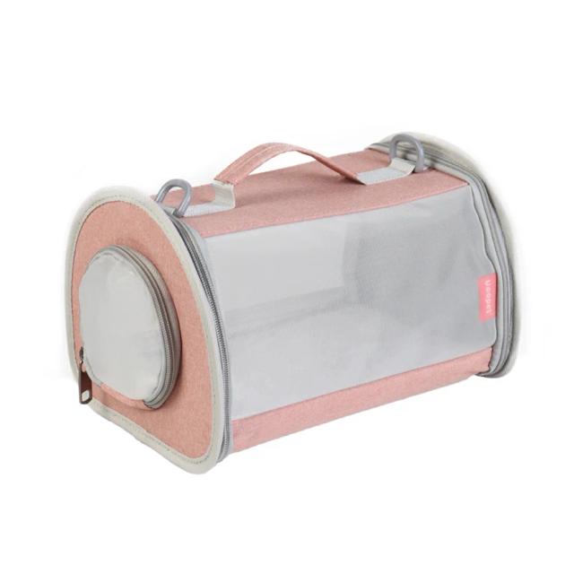 Transporte Confortável para Animais de Estimação: Gaiola Portátil com Alça, Malha Respirável e Almofada Destacável para Cães, Gatos e Pássaros