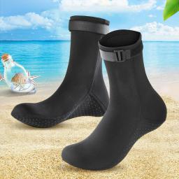 Unisex antiderrapante neoprene Wearable meias leves, snorkeling, caça submarina, mergulho, botas de surf, quente, inverno, homens e mulheres, 3mm - Image 1
