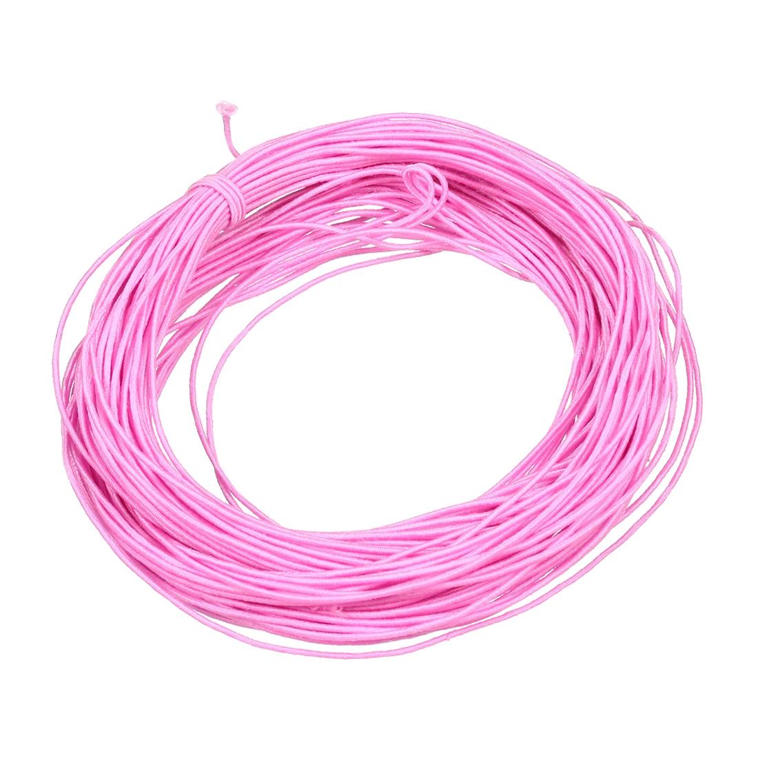 Elastic Cord Beading Threads, Stretch String para Fazer Jóias, Cordões de Fabricação de Tecido, Pulseiras DIY, Pulseiras Trançadas Apx, 1mm, 25 jardas - Image 1
