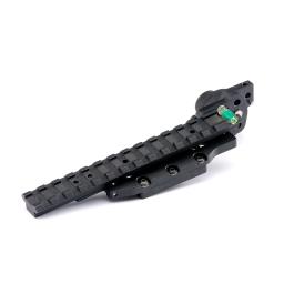 Besta visando quadro ajustável para cima e para baixo com luz verde acessórios de tiro com arco para a caça - Image 2