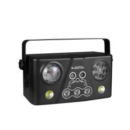 LED Strobe Light com controle remoto, Magic Ball, DMX 512, Laser Dyeing Padrão, Festa, KTV, Disco, Atmosfera Light, Event Show, 5in 1 - Image 2