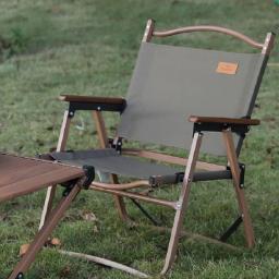Outdoor camping cadeira liga de alumínio Kmite acampamento ao ar livre portátil camping cadeira dobrável cadeira ao ar livre cadeira dobrável - Image 1