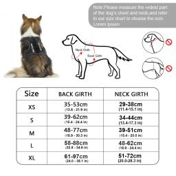 Arnês tático reflexivo para cães, colete para cães de pequeno e grande porte, treinamento de caminhada, suprimentos para cães ao ar livre, patches grátis - Image 6