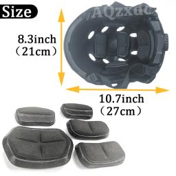 Capacete de Airsoft FAST com máscara Tactical Goggles, Equipamento de proteção balístico super grosso de 6 MM, para jogo de paintball de tiro CS BB CQB - Image 6