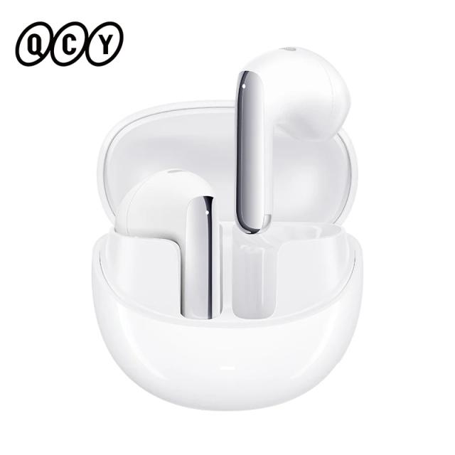 QCY HT10 AilyBuds Pro+ Fone de Ouvido sem Fio Hi-Res LDAC Bluetooth 5.3 6 Mic AI HD Chamada ANC Multiponto
