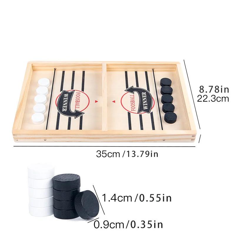 Jogo de tabuleiro de reunião familiar AIUAZA, brinquedos de xadrez saltando para crianças, jogo competitivo, jogo de festa de batalha para duas pessoas - Image 1