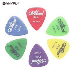 Paletas de guitarra coloridas alice com 100 peças, originais, transparentes e coloridas, cores sortidas de espessura atacado - Image 3