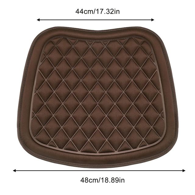 Almofada Antiderrapante para Assento: Conforto e Alívio da Pressão para Cadeiras, Carros e Escritórios - 45x45cm