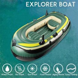 PVC Inflável Caiaque Canoa, Remo Air Boat, Pesca à deriva e barco de mergulho, adequado para duas pessoas, 2 ou 3 pessoas - Image 5