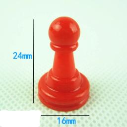 32 peças de peças de tabuleiro de peça para jogos de tabuleiro, componente, marcadores de mesa, artes e artesanato, 8 cores - Image 3