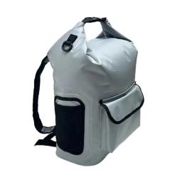 Mochila de pesca ao ar livre à prova d'água material PVC praia surf bolsa de ombro Y238 - Image 4
