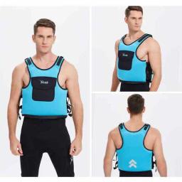 Jaqueta salva-vidas flutuante para adultos, terno flutuante para esporte aquático, barco de natação, pesca e patinação - Image 2