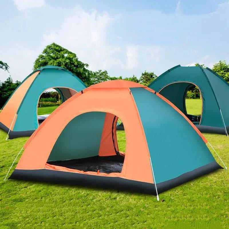 Tenda Aberta Rápida Automática, Impermeável, Acampamento ao ar livre, Caminhadas familiares, Configuração instantânea, Turista, Caminhadas - Image 1