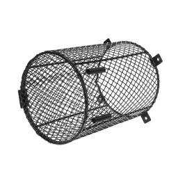 protetor lâmpada calor para répteis com 4 parafusos para lâmpadas aquecimento anfíbios capa anti-queimadura - Image 2