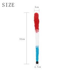 Alto Saxophone Advanced Fiber Inner Wall Wiping Brush, Tri-color escova de limpeza, instrumentos de sopro Acessórios, 53cm, 1 Pc - Image 4